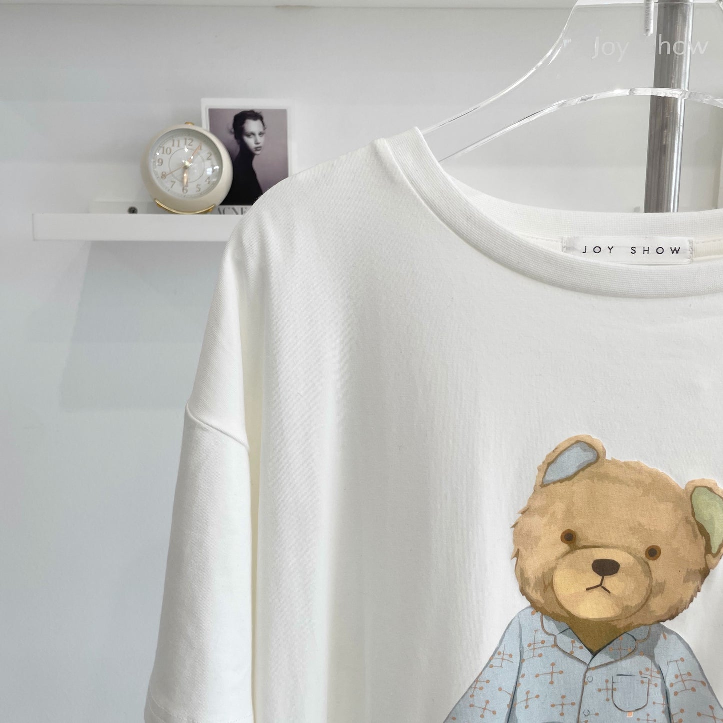 Bear print sleep dress
