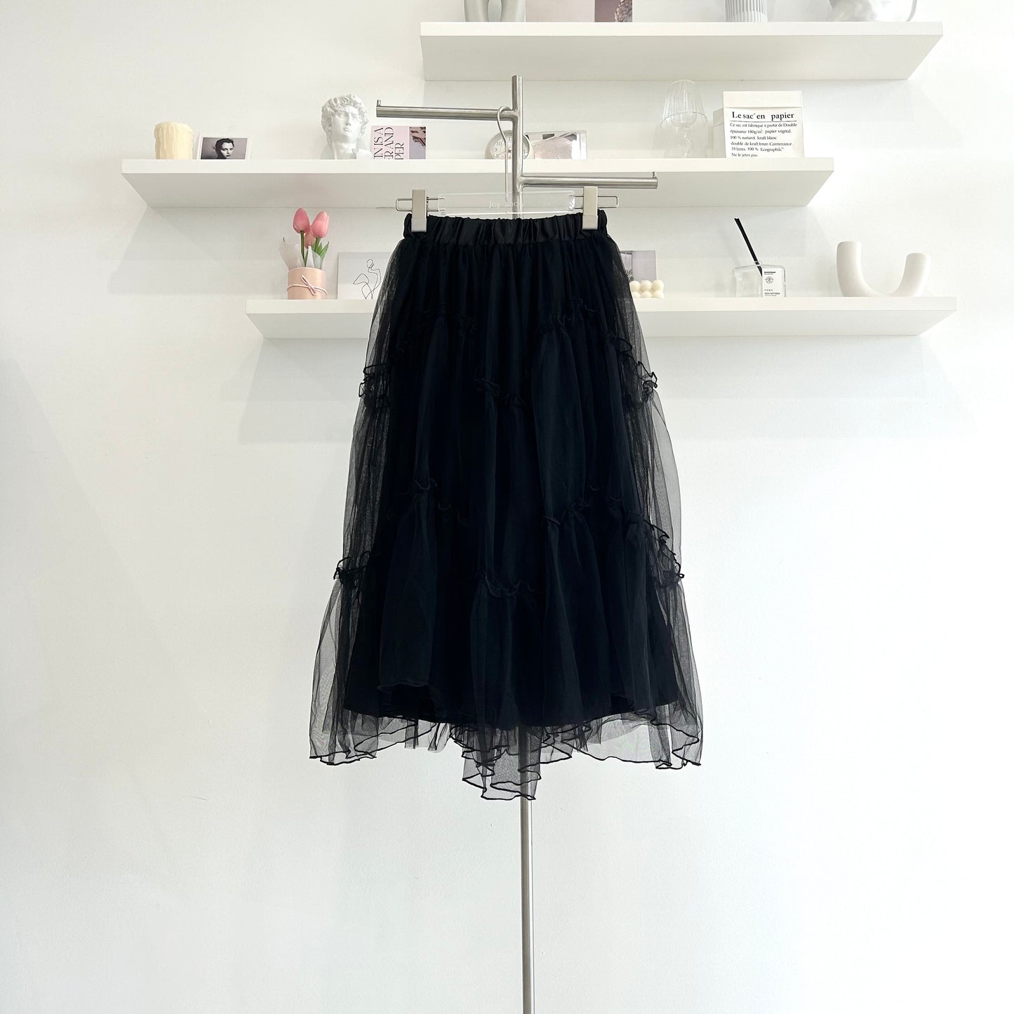 gauzy skirt