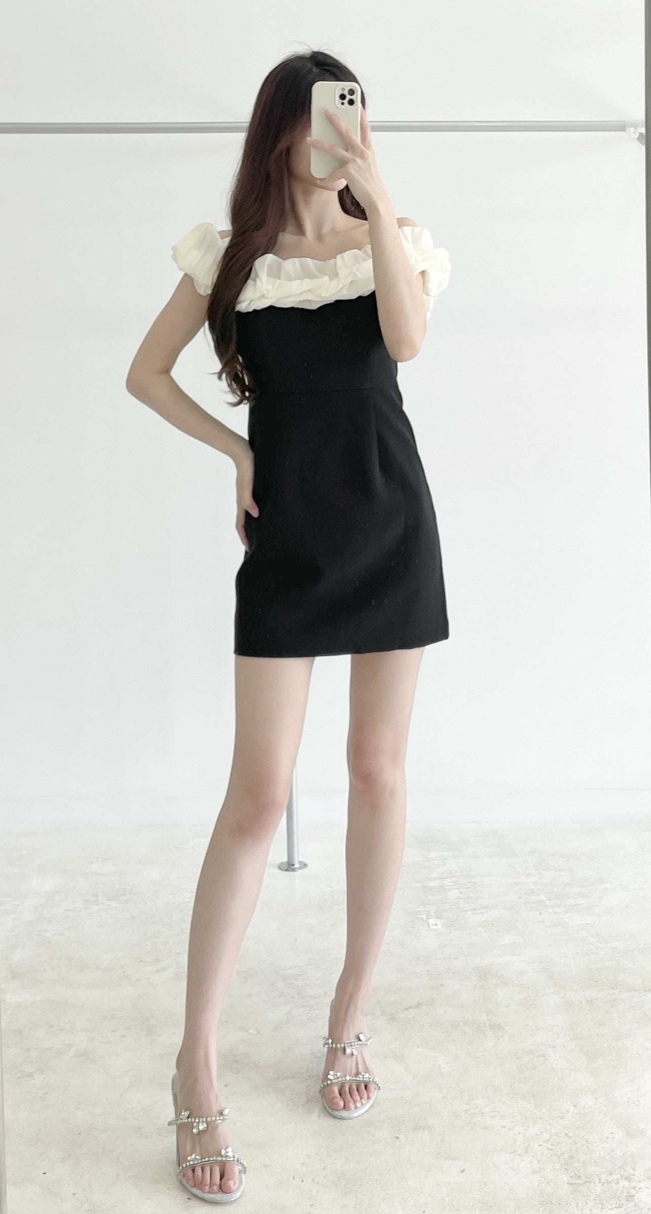 Off-shoulder dress