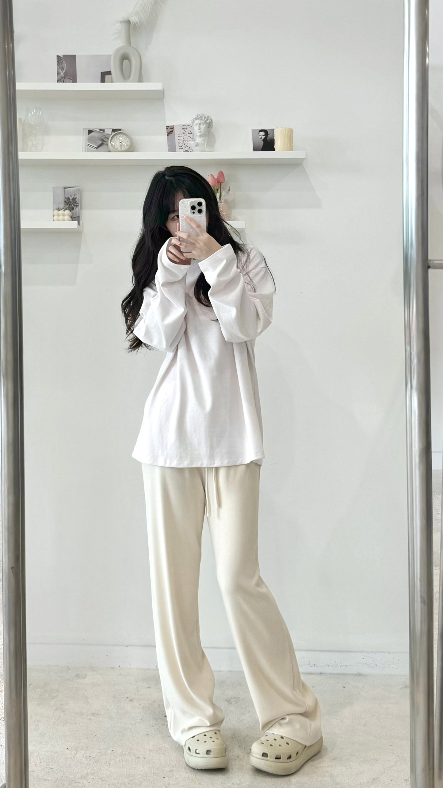 Embroidered long sleeve