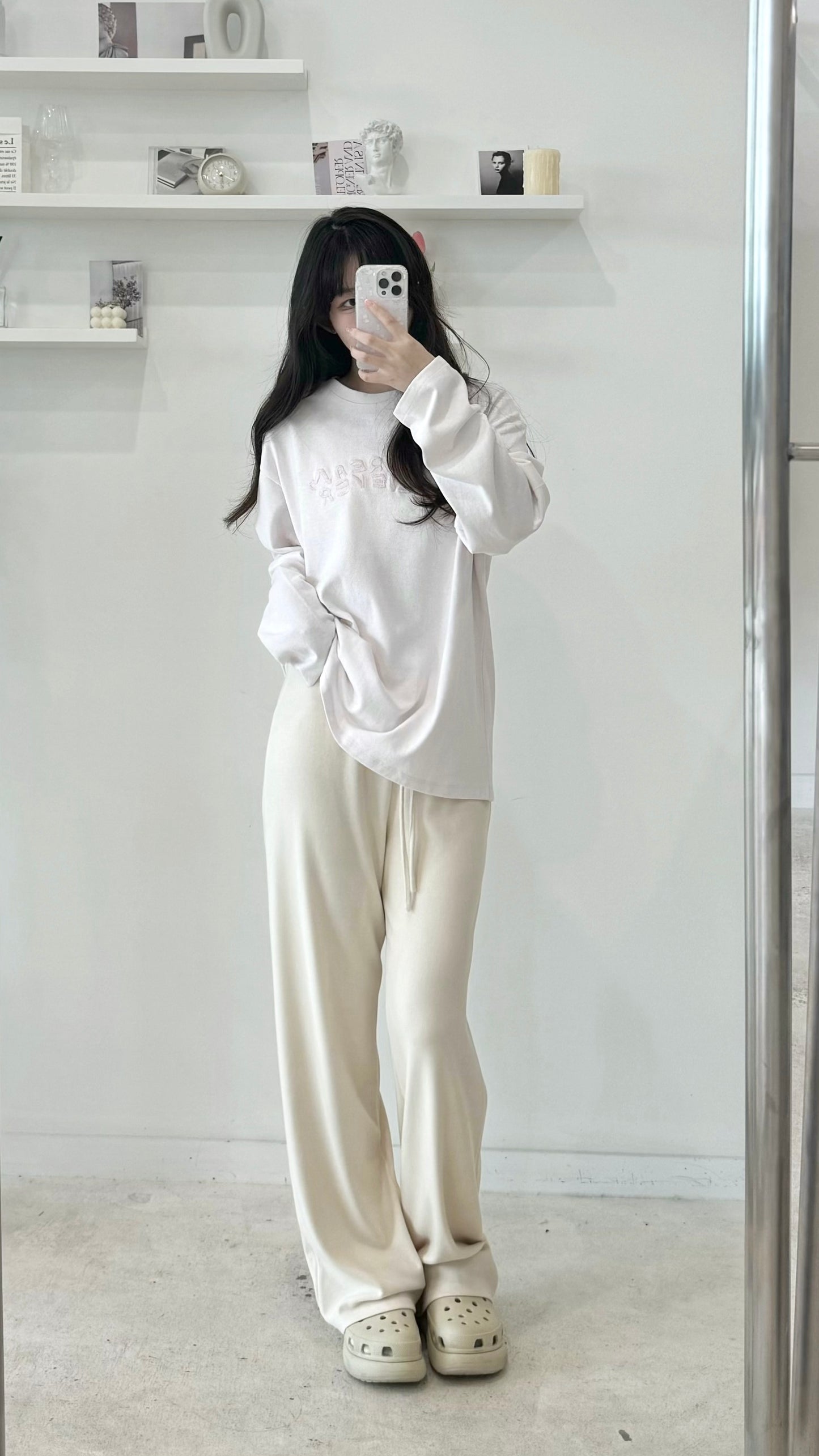 Embroidered long sleeve