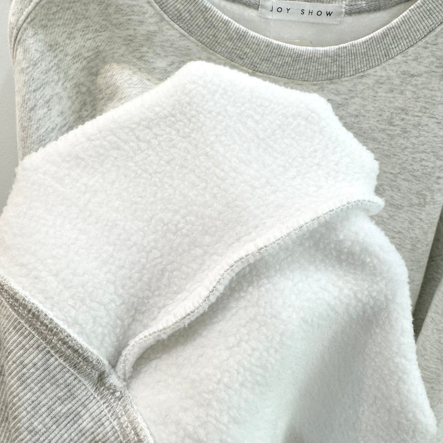 Letter Embroidered Sweatshirt