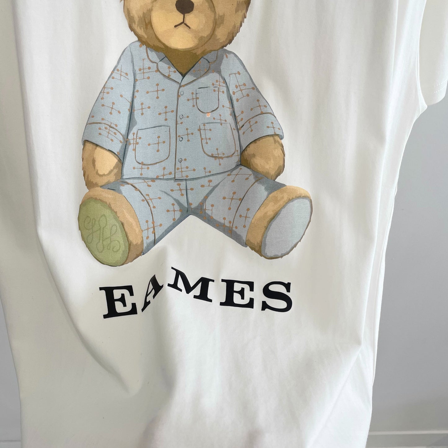 Bear print sleep dress