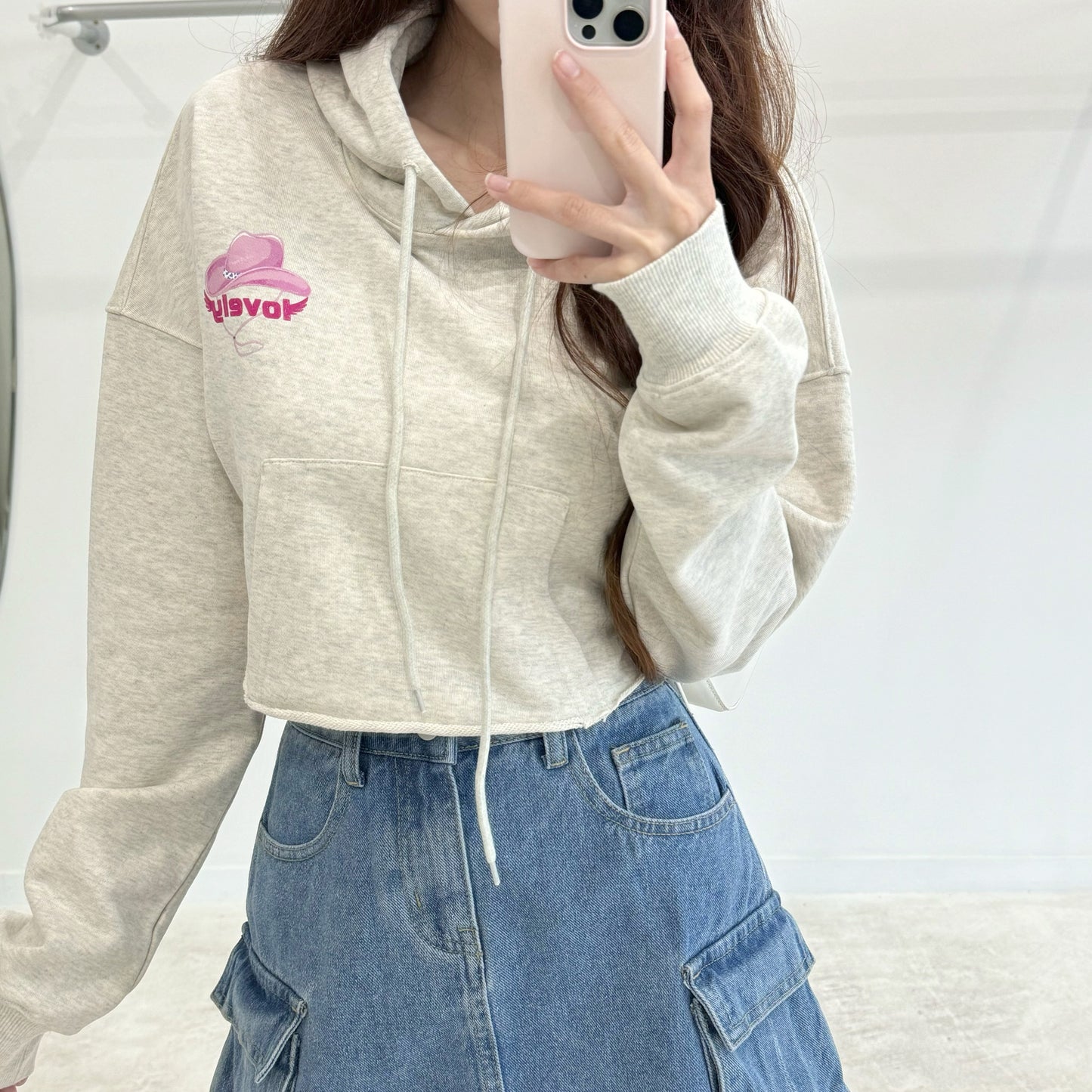 Printed hoodie