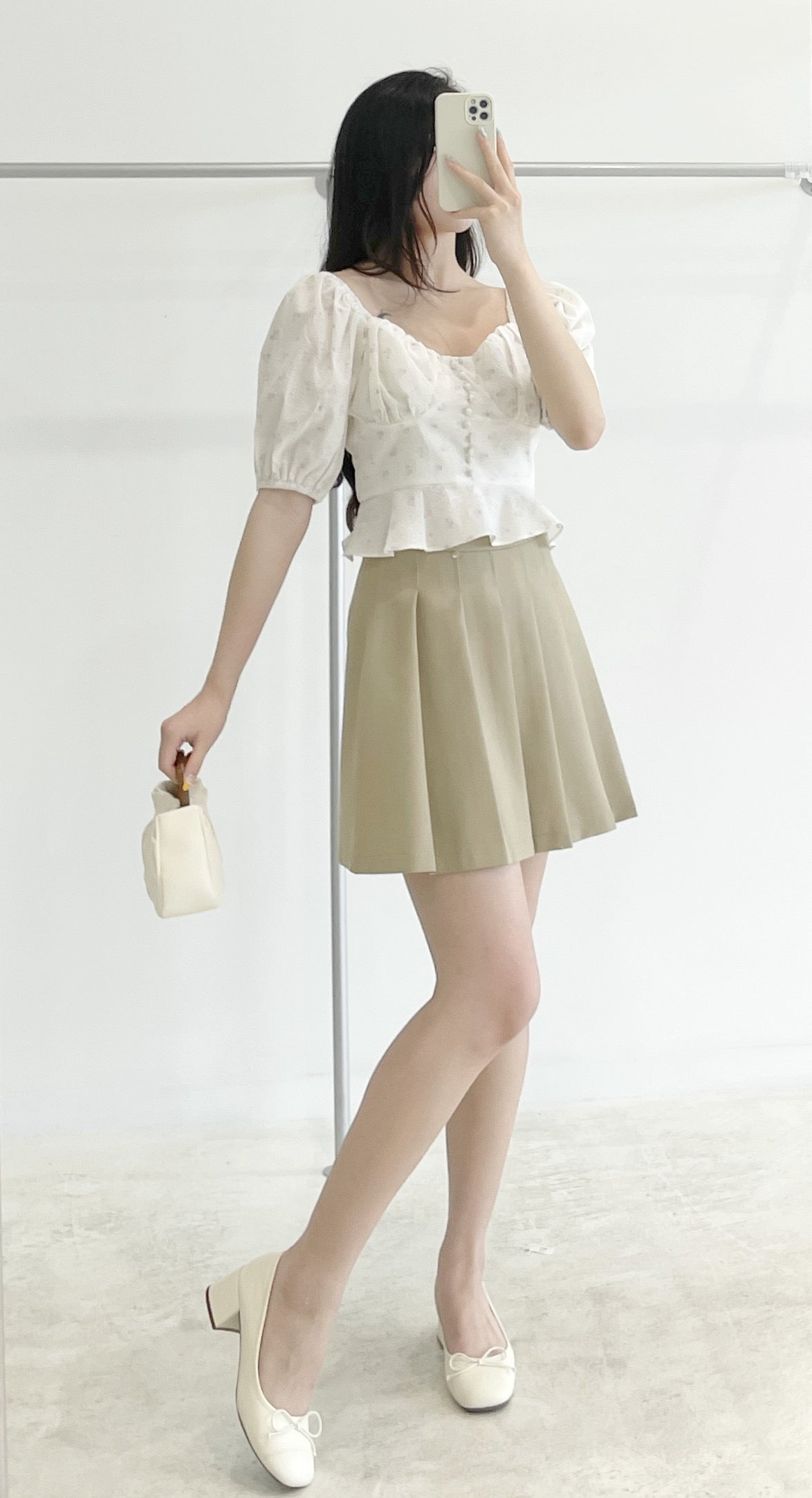 Floral short-sleeve top
