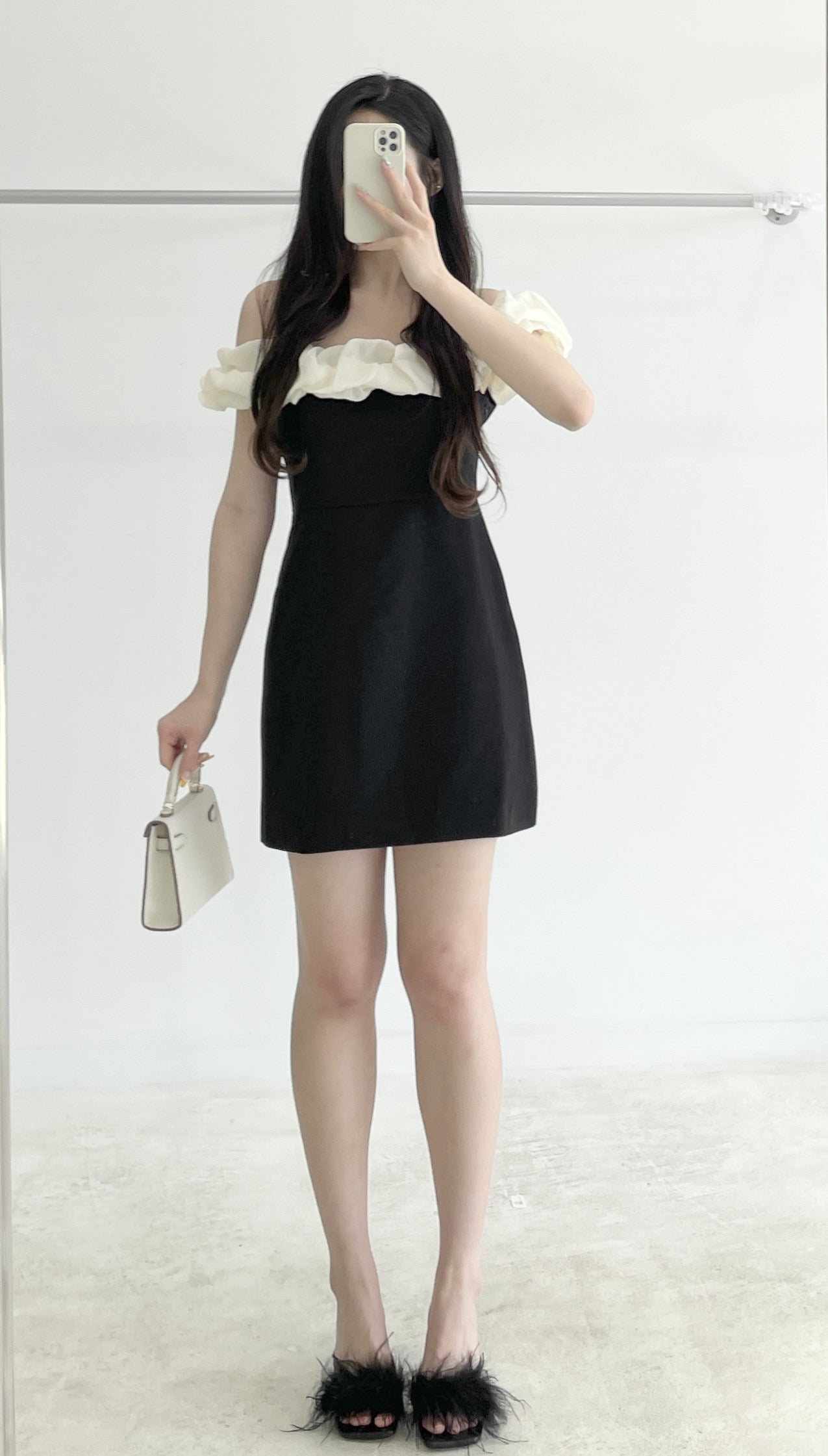Off-shoulder dress