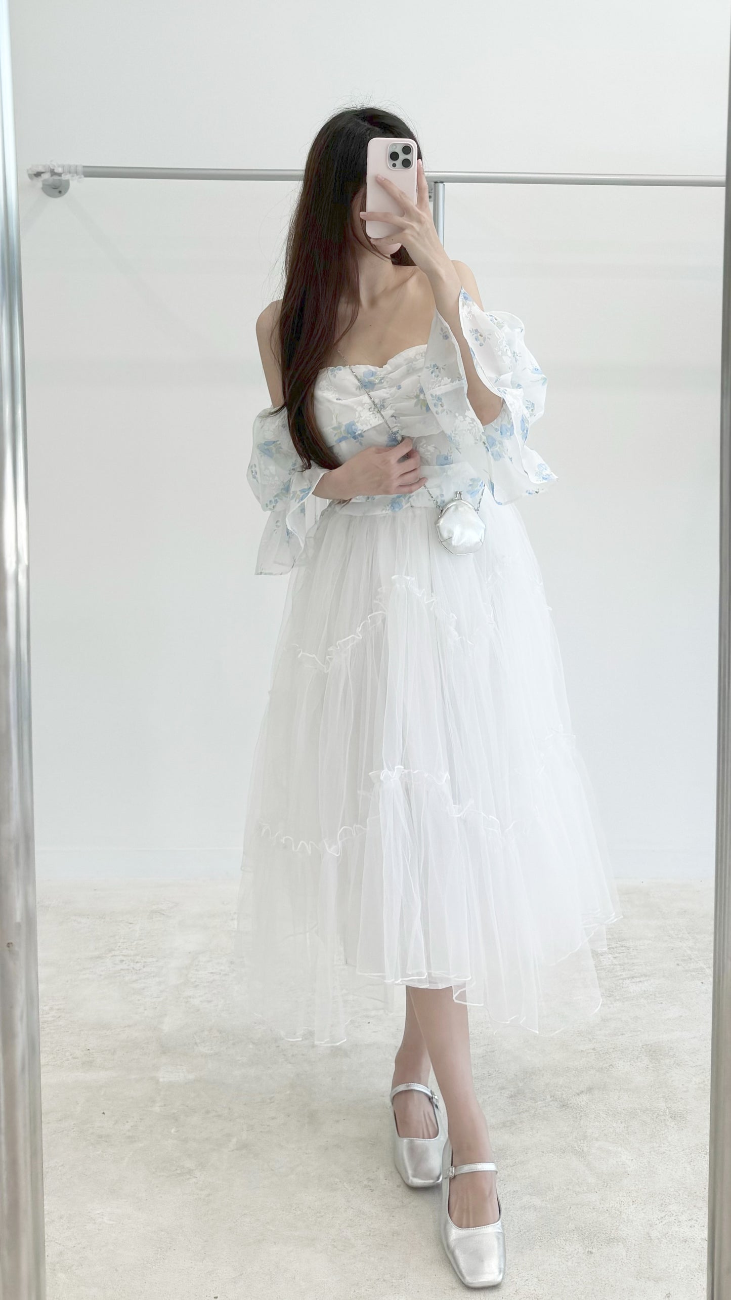 gauzy skirt