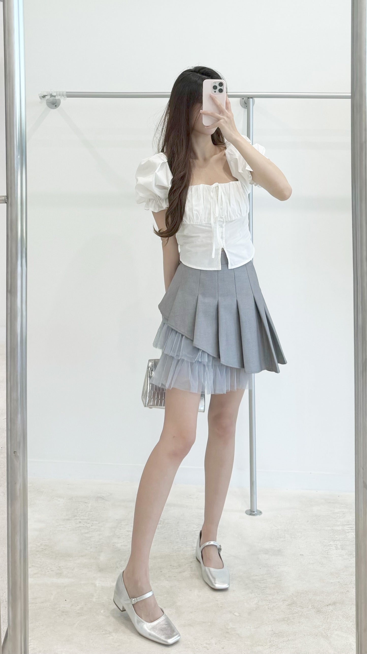 Puffy sleeve top