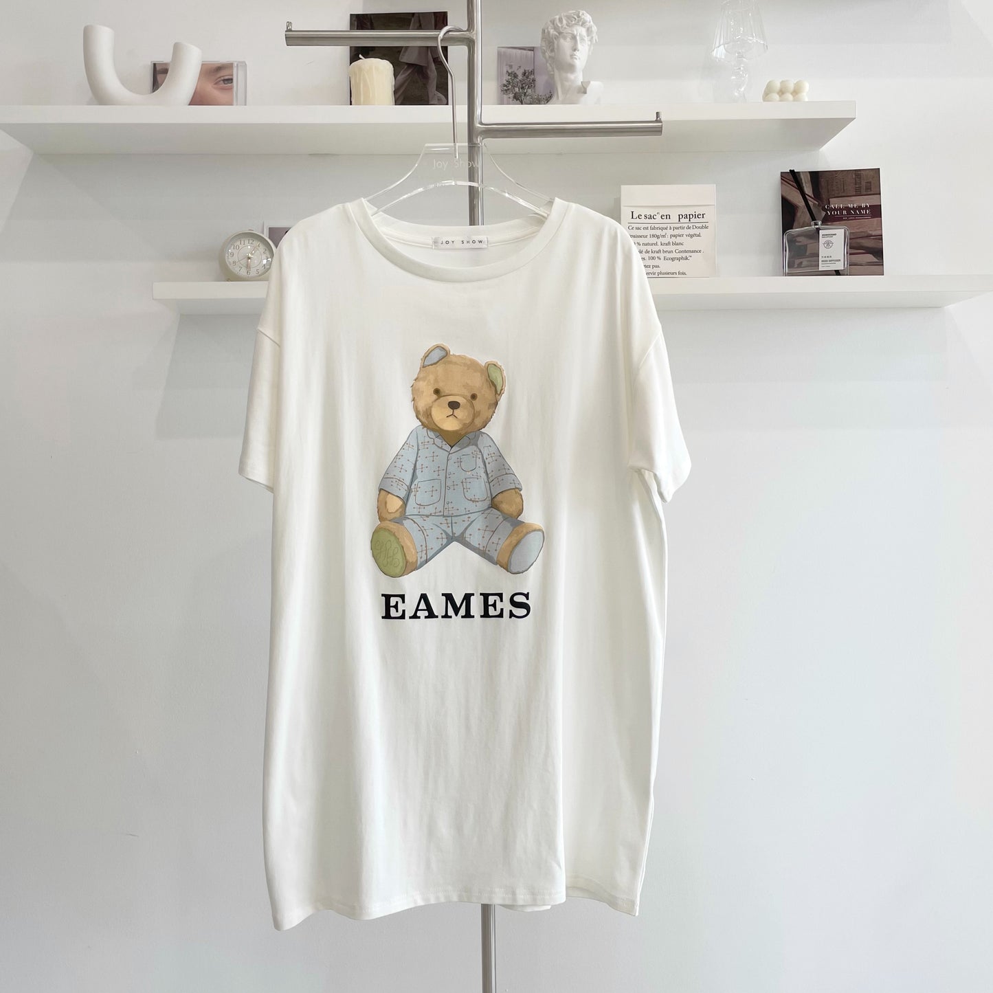 Bear print sleep dress