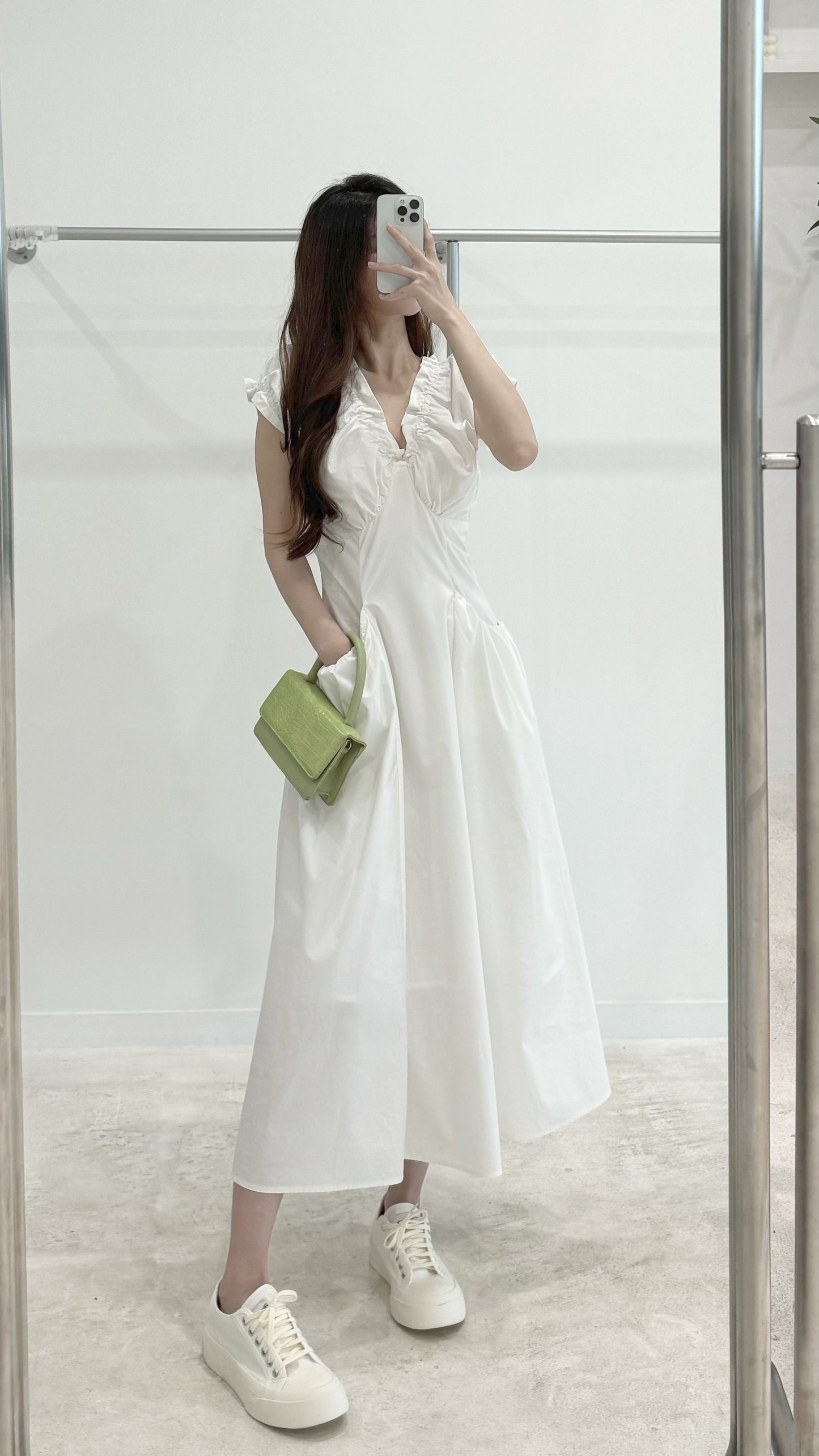 Elastic Casual Dress