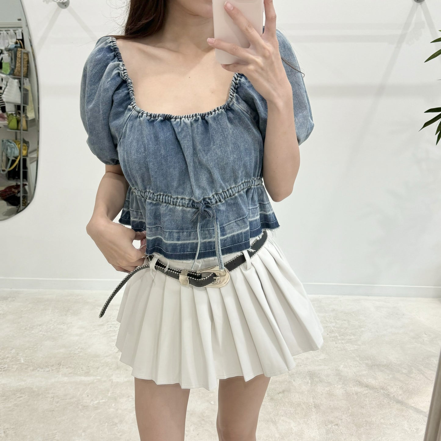 Short skirts with safety pants