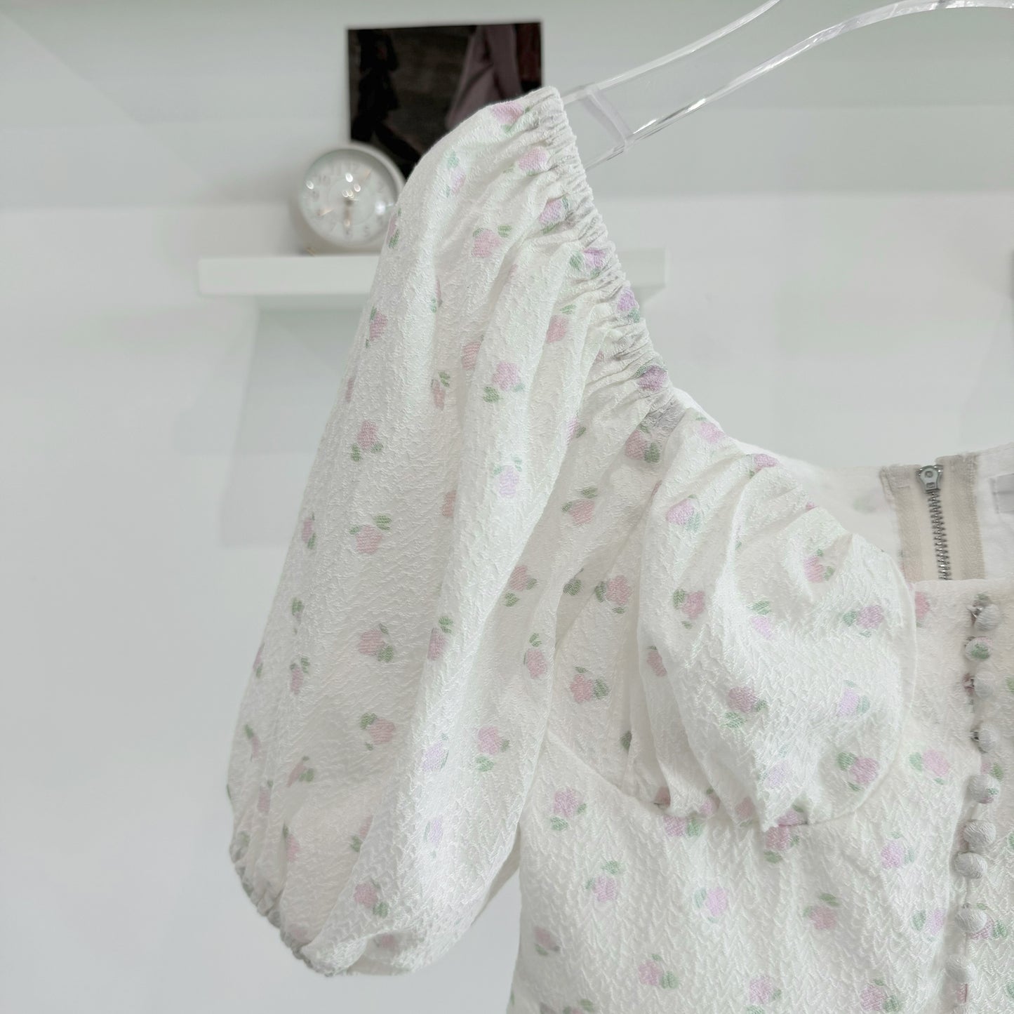 Floral short-sleeve top