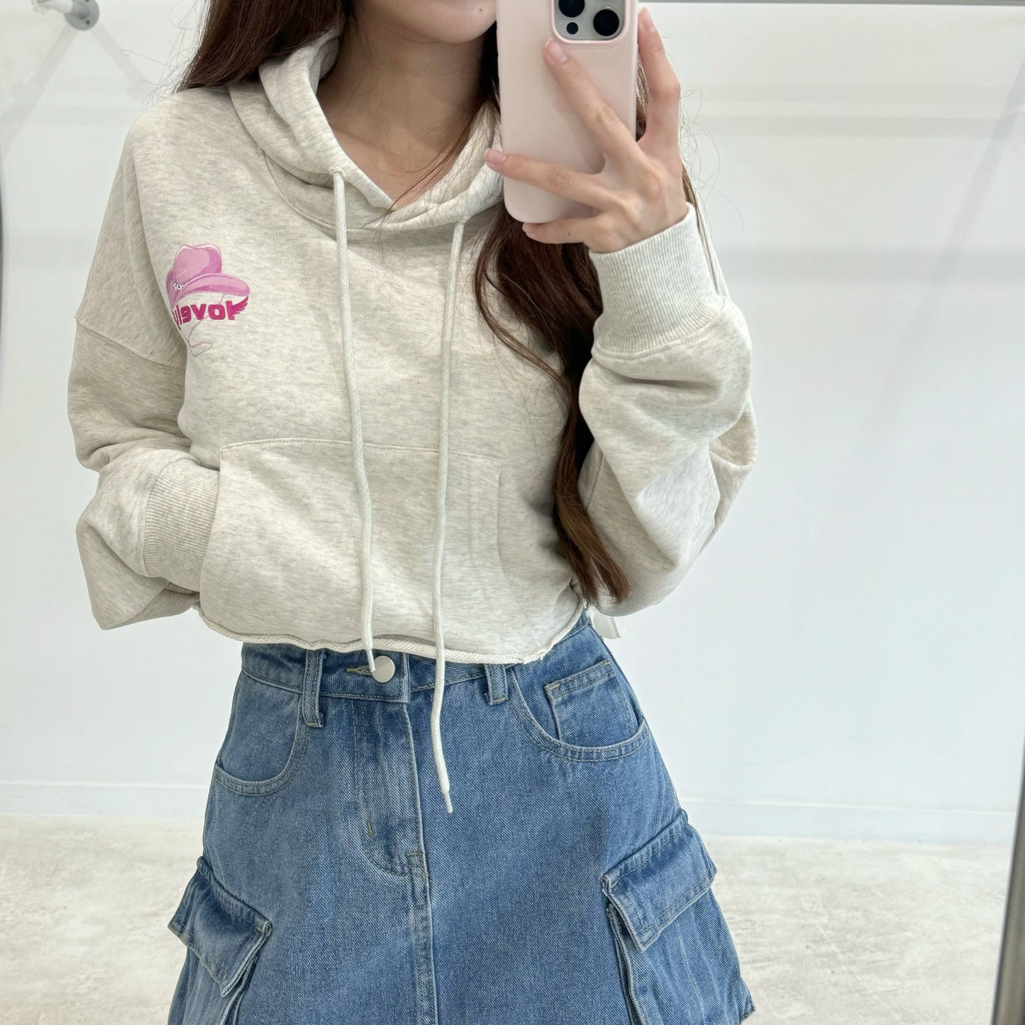 Printed hoodie