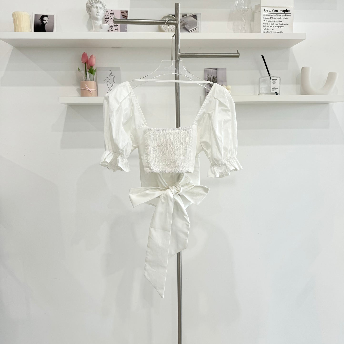Puffy sleeve top