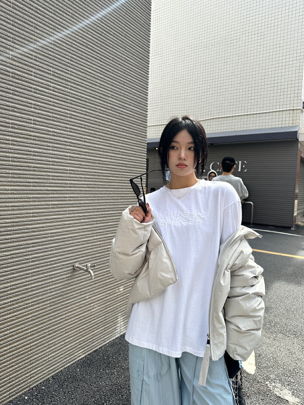 Embroidered long sleeve