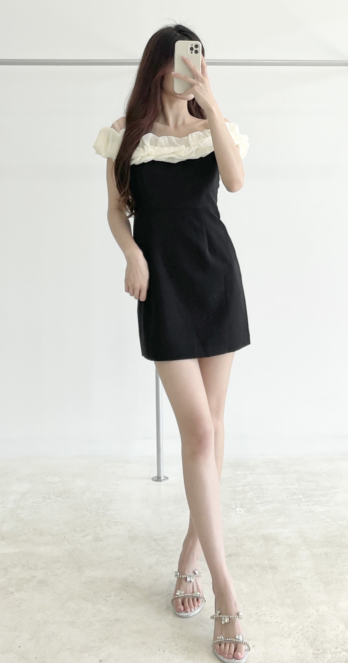 Off-shoulder dress