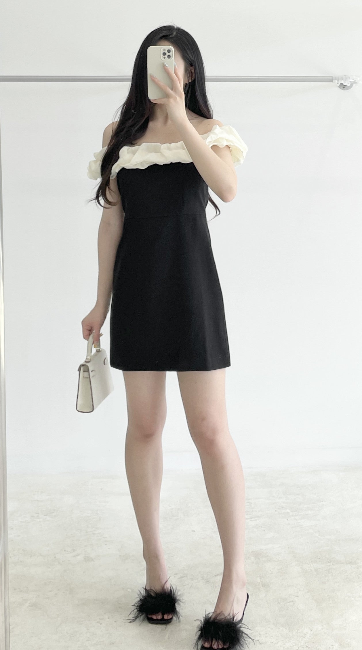 Off-shoulder dress