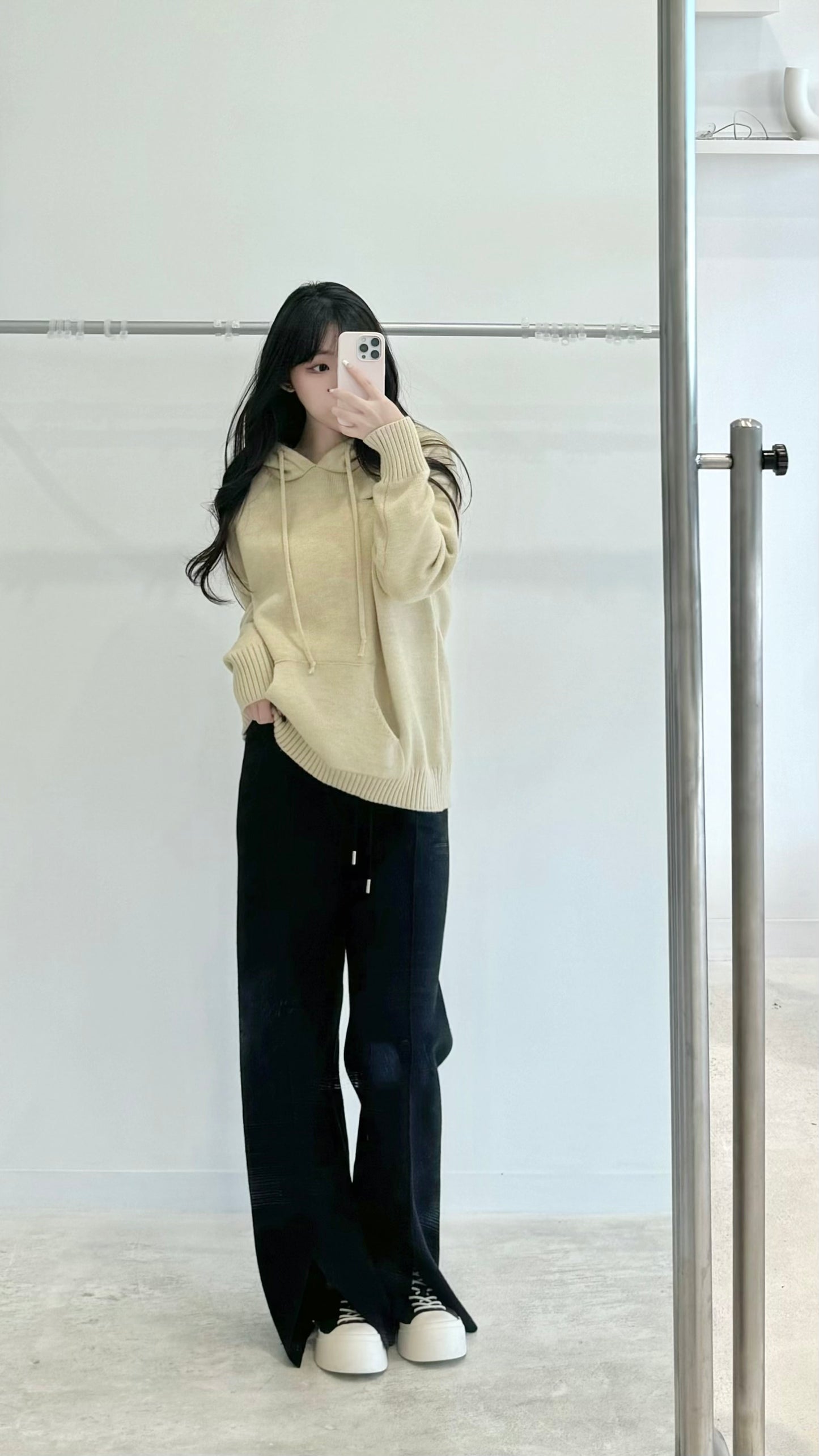 Knit Hoodie