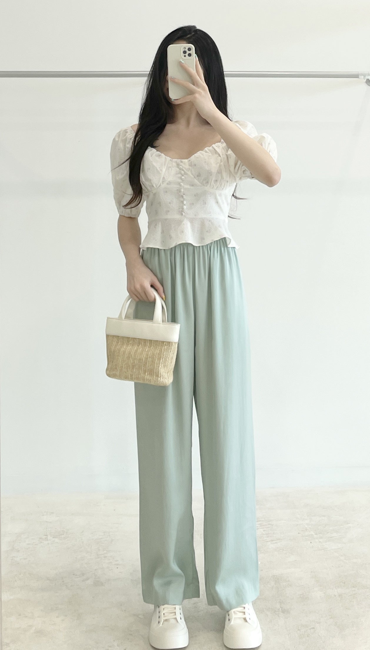 Floral short-sleeve top
