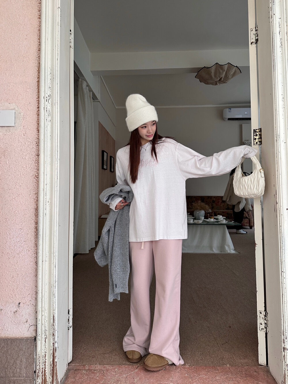 Embroidered long sleeve