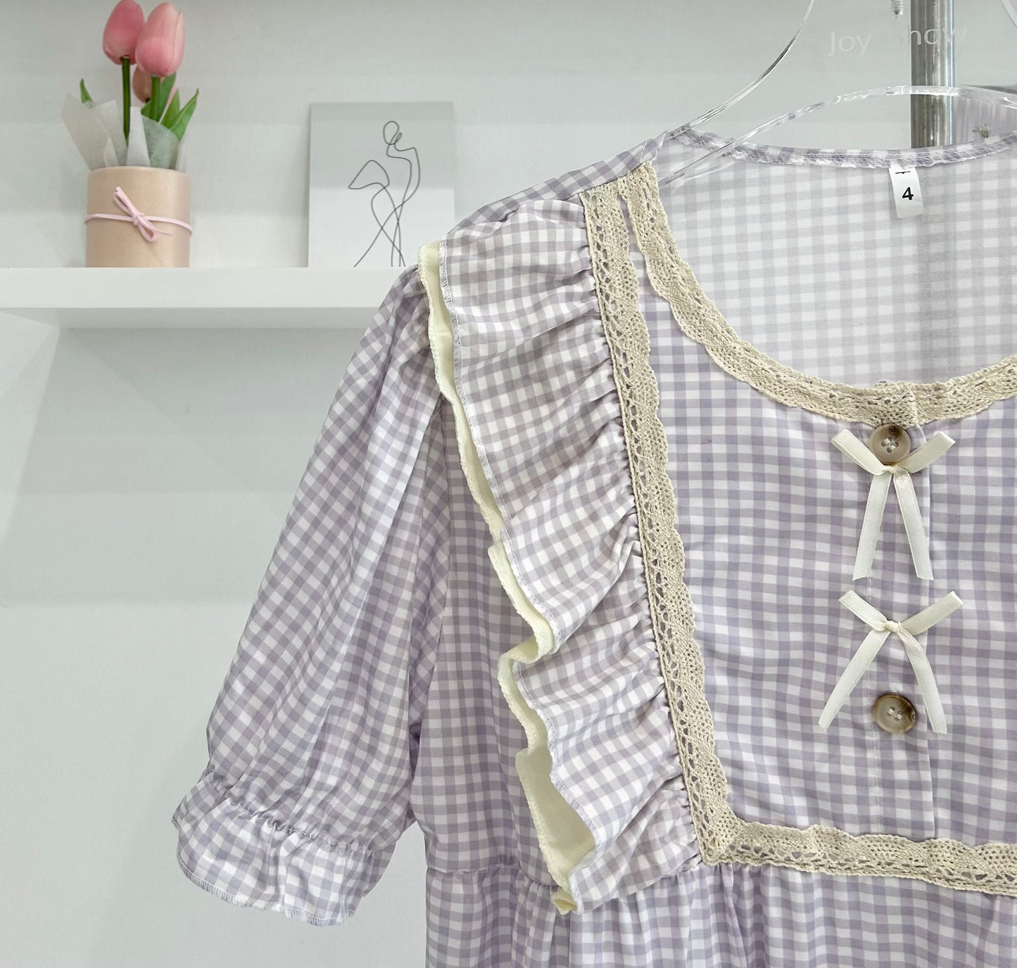 Plaid Home Wear Set
