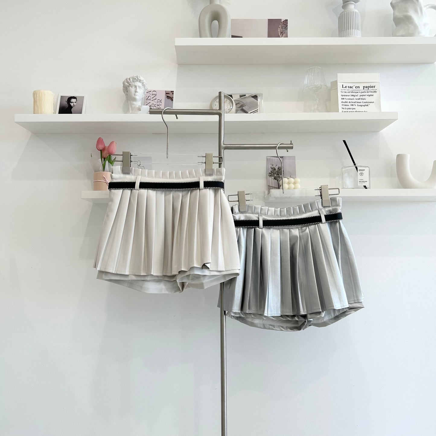 Short skirts with safety pants