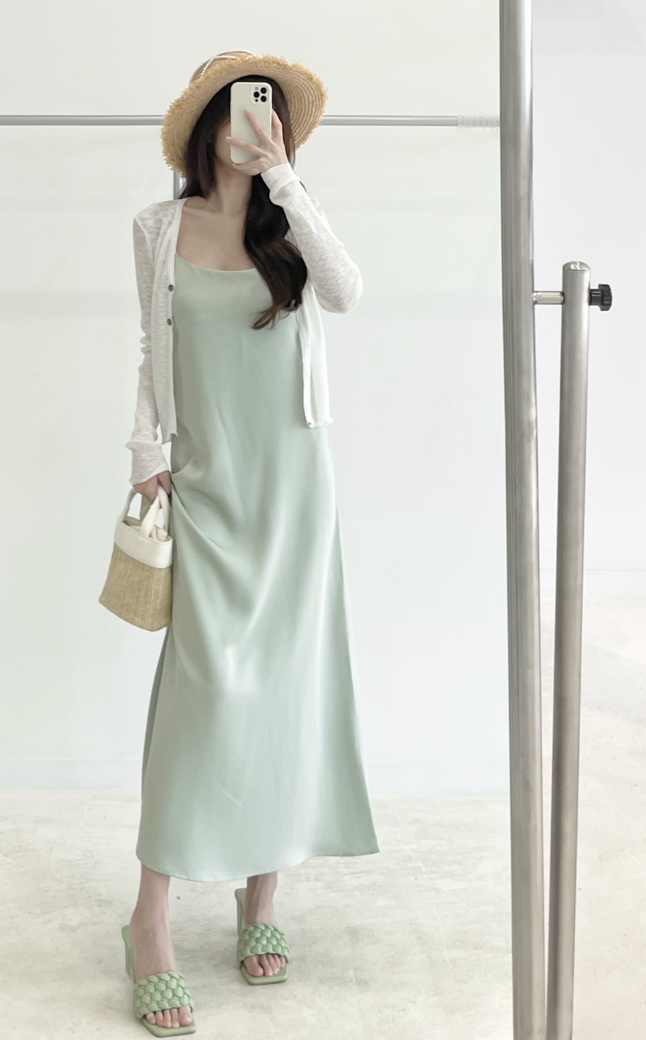 Satin Camisole Dress