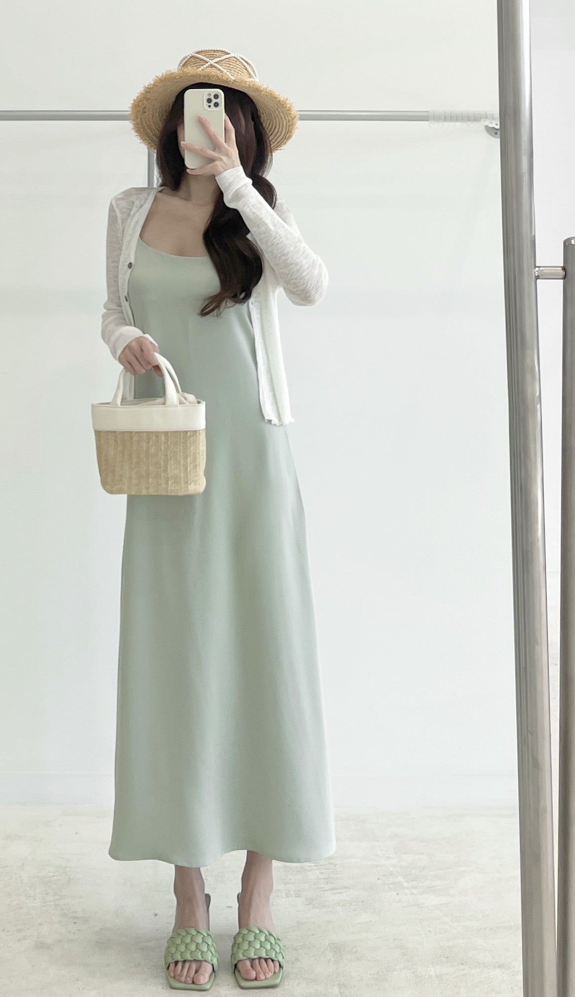 Satin Camisole Dress
