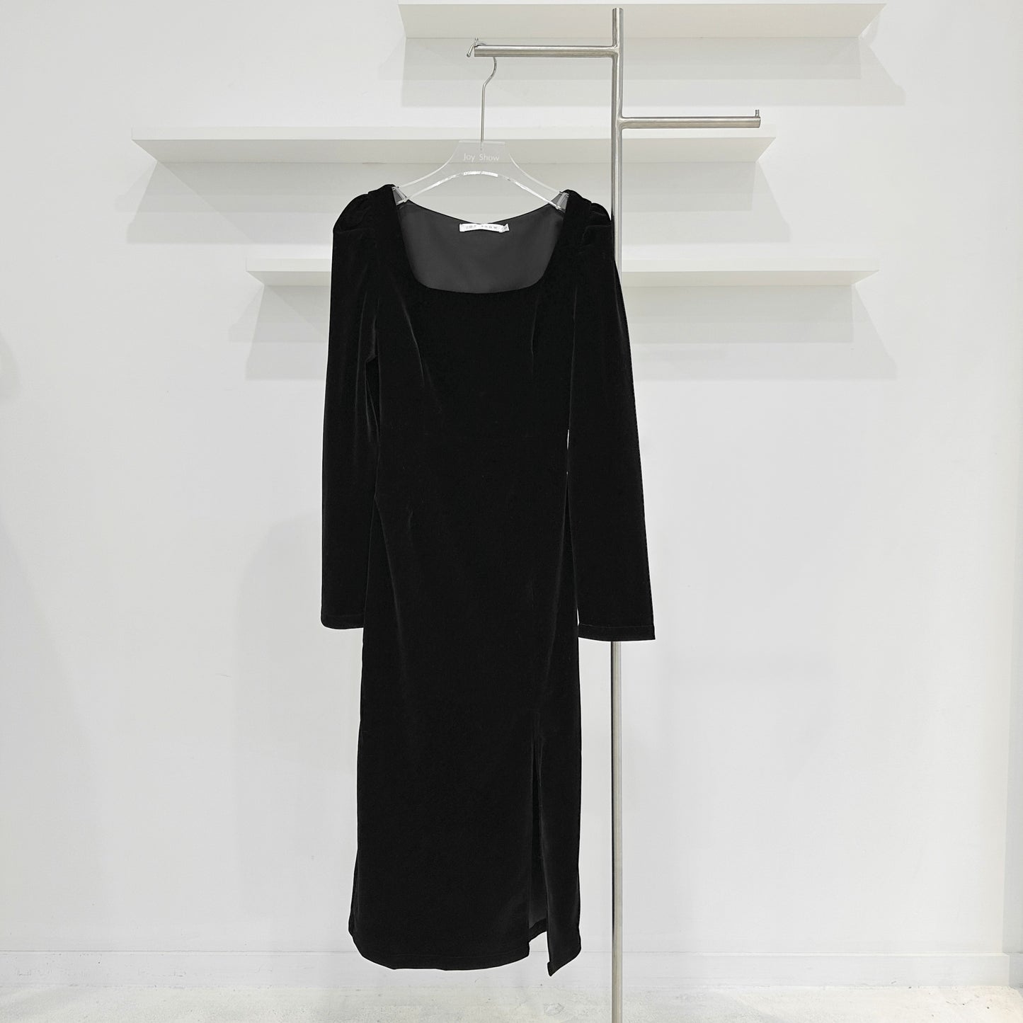 Velvet Bow Tie Dress