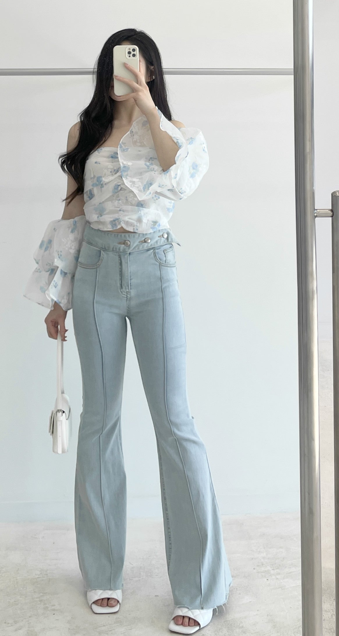 Floral off-shoulder top