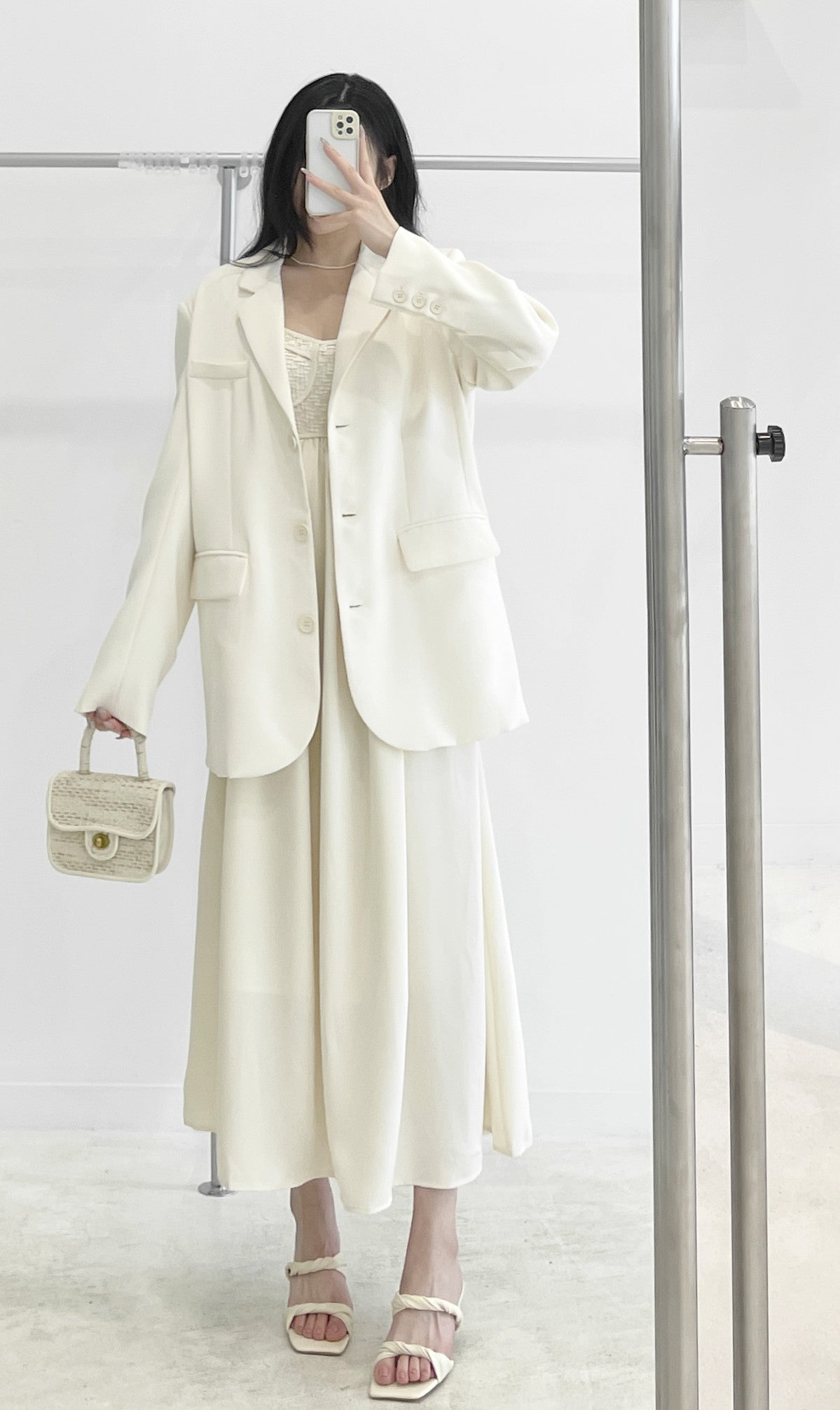 Sleeveless Pleated Dress
