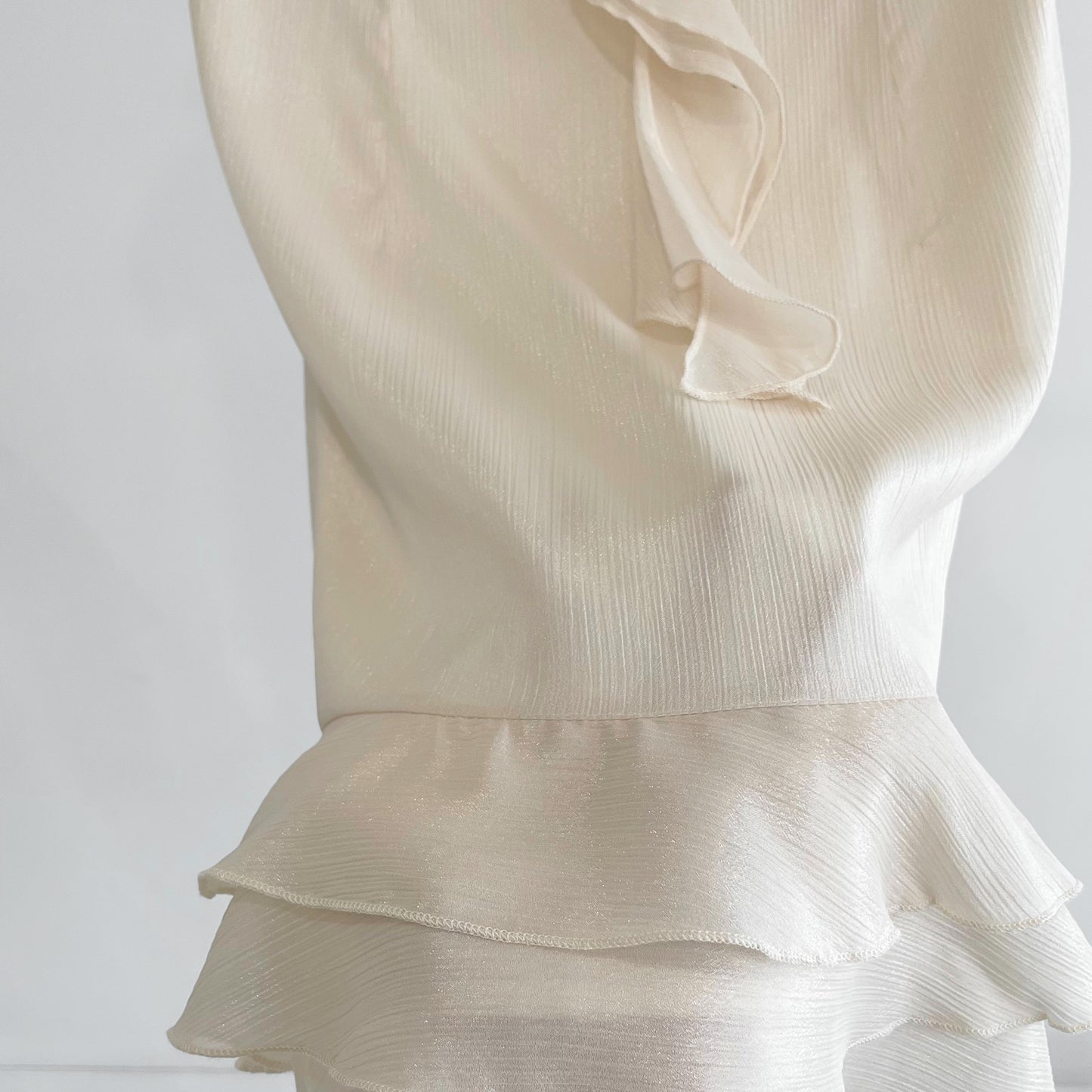 Rose off-shoulder halterneck dress
