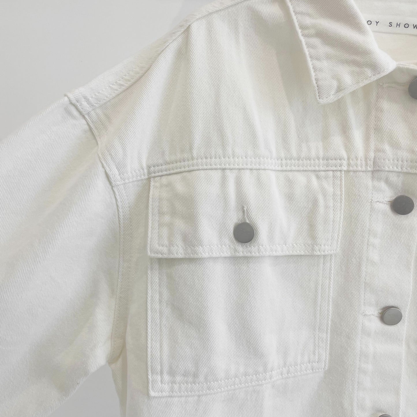 short denim jacket
