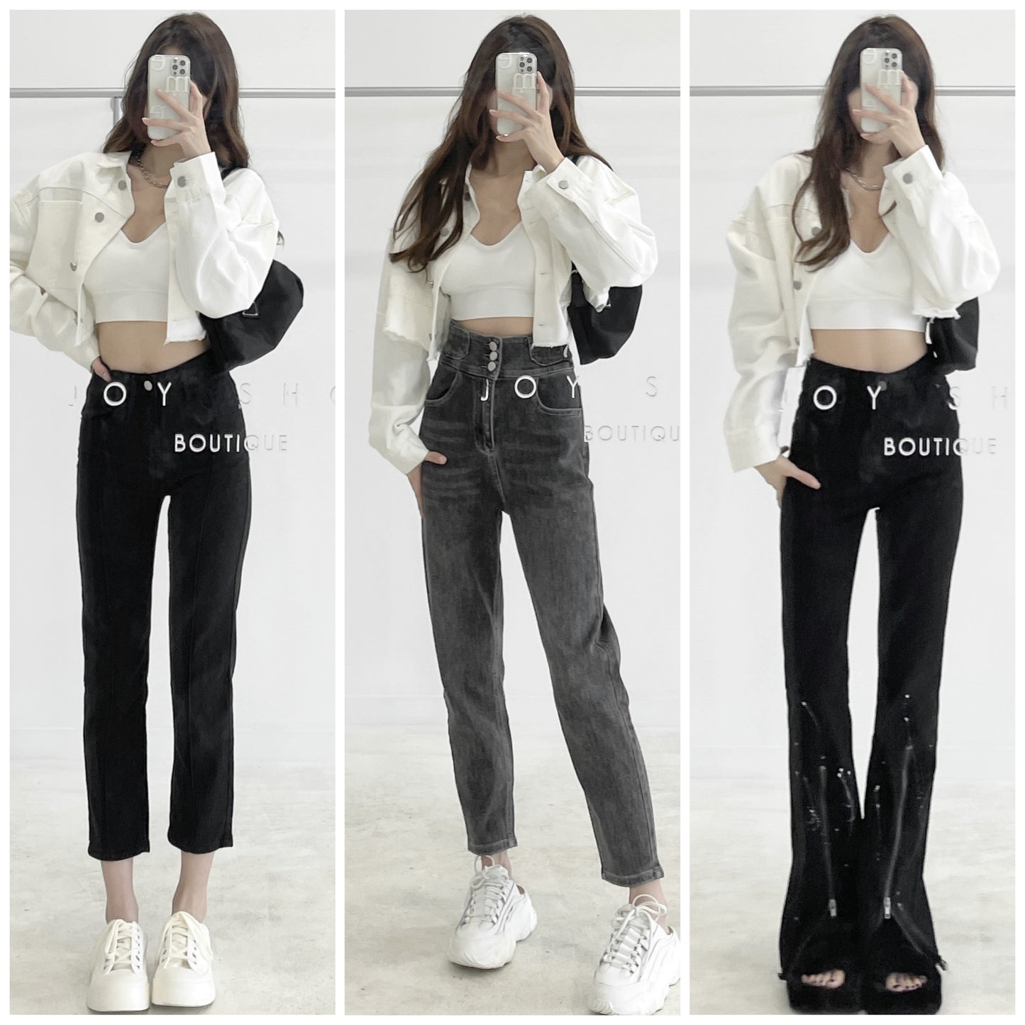 short denim jacket