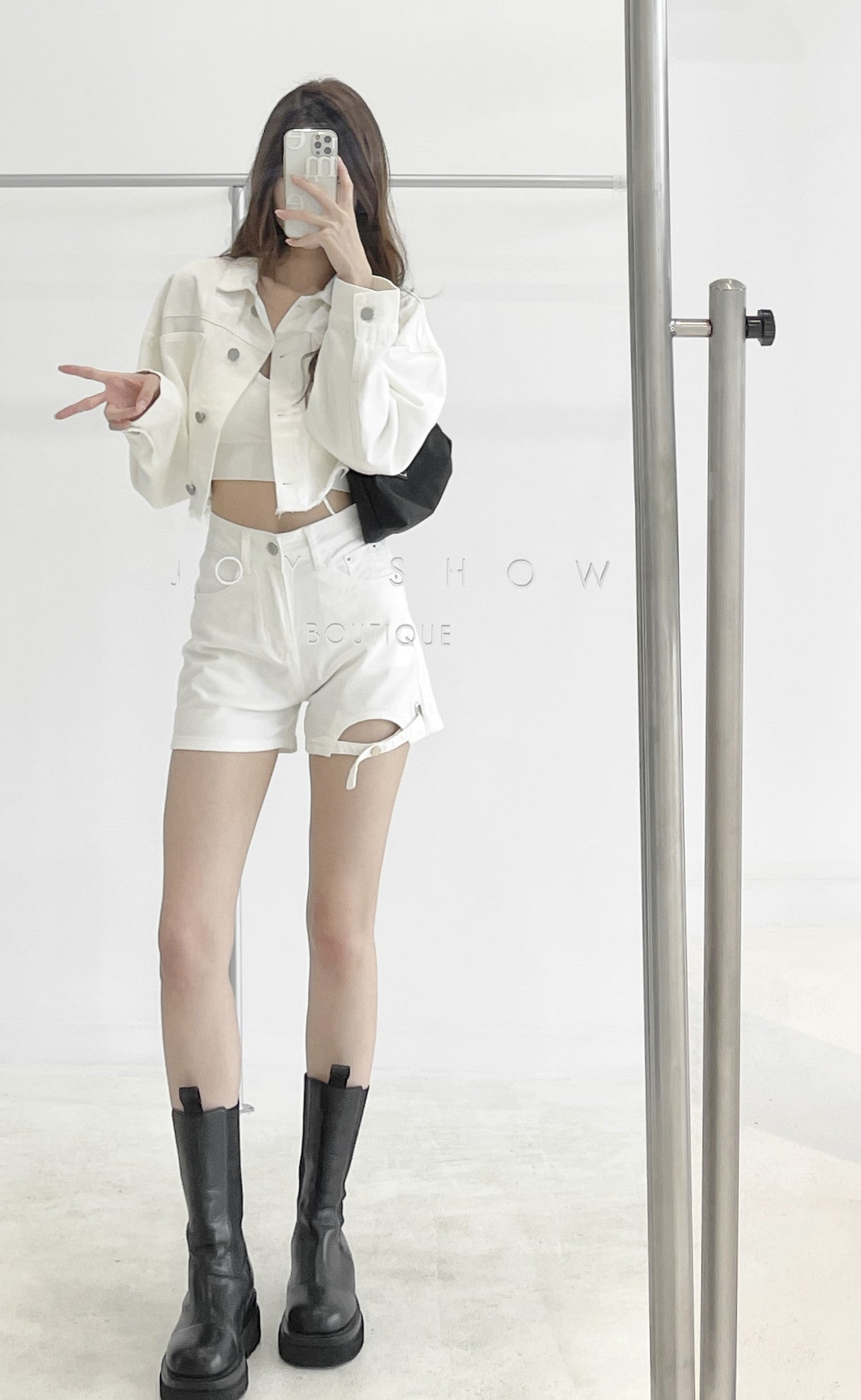 short denim jacket
