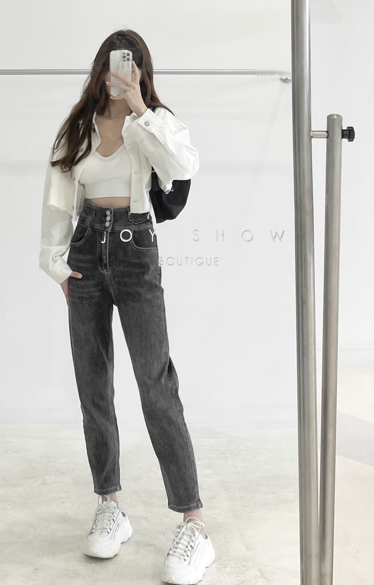 short denim jacket
