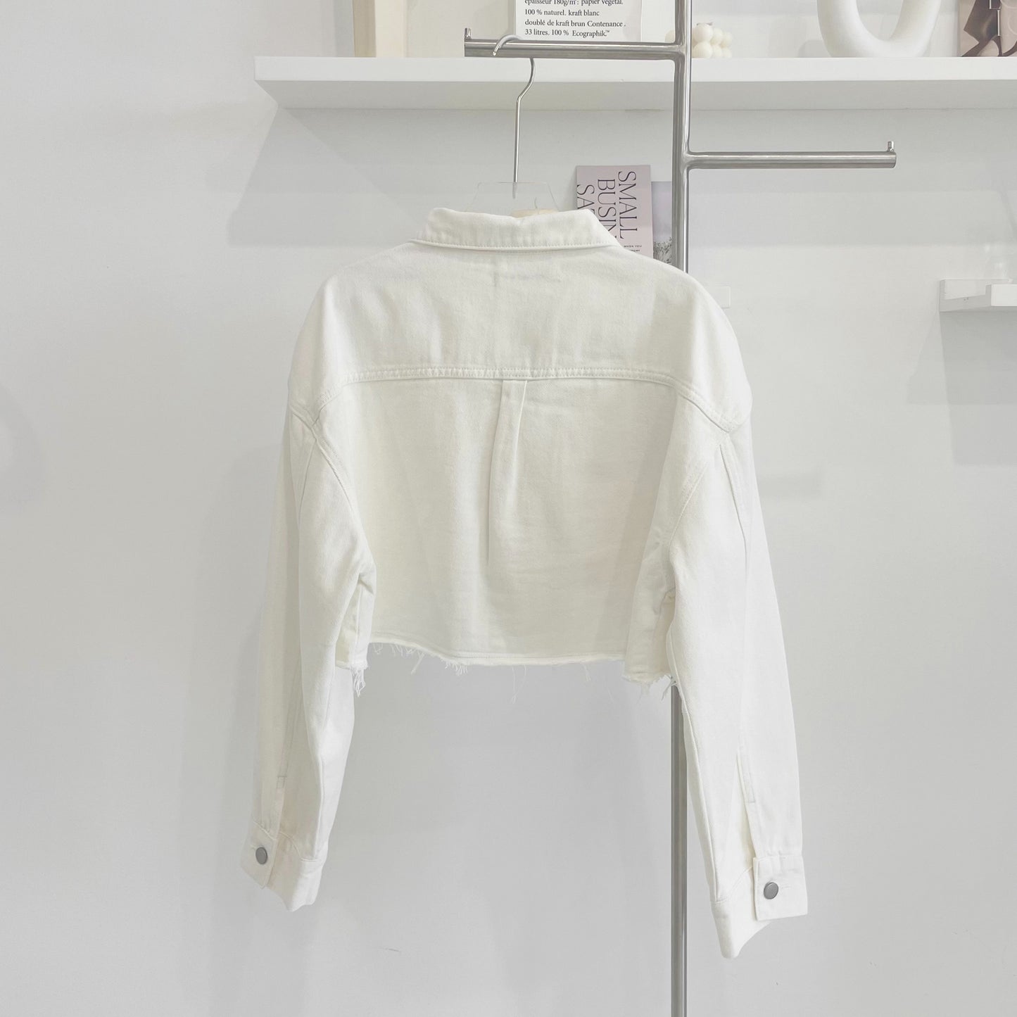 short denim jacket