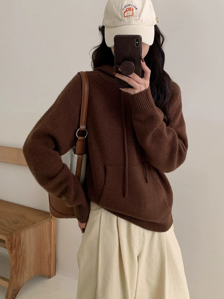 Knit Hoodie