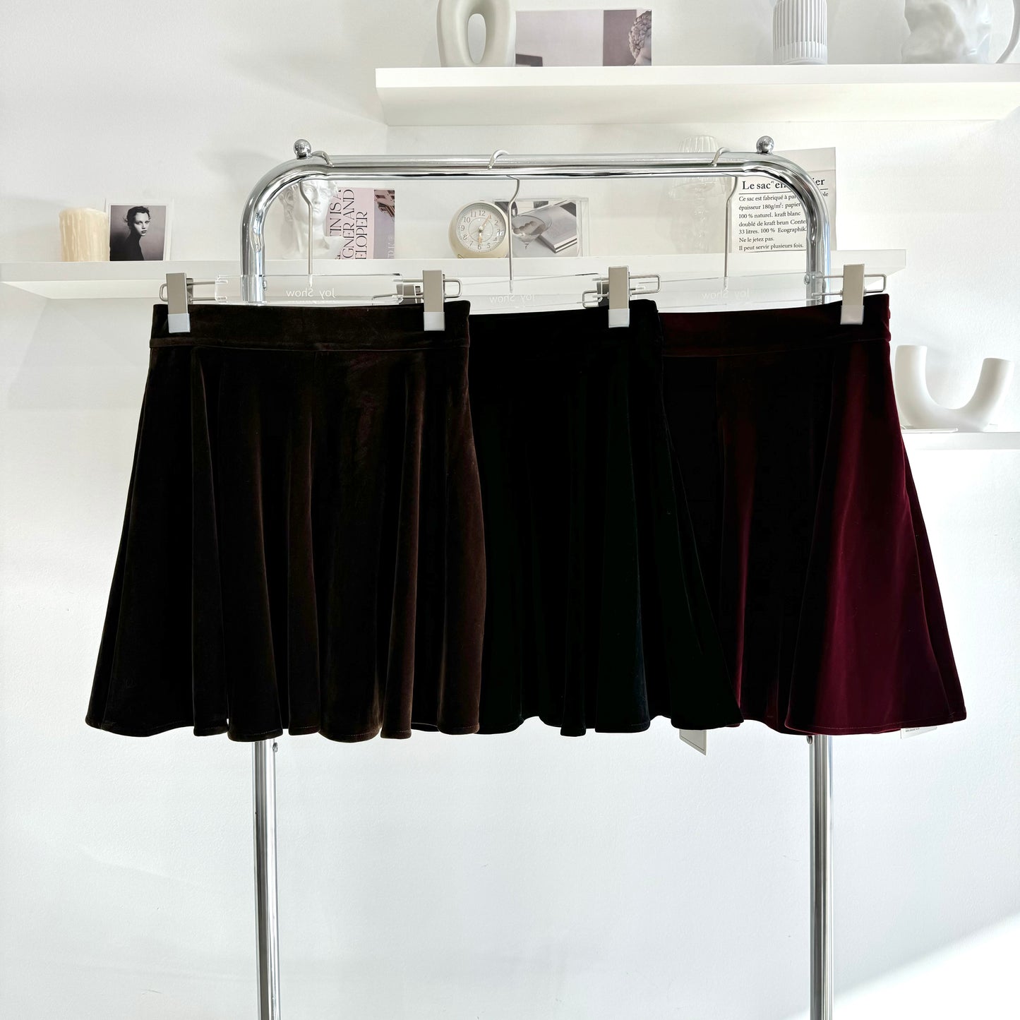 Bowknot High-Waisted A-Line Skirt