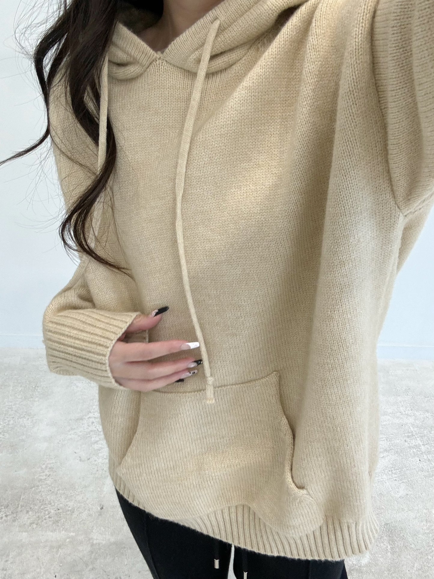 Knit Hoodie