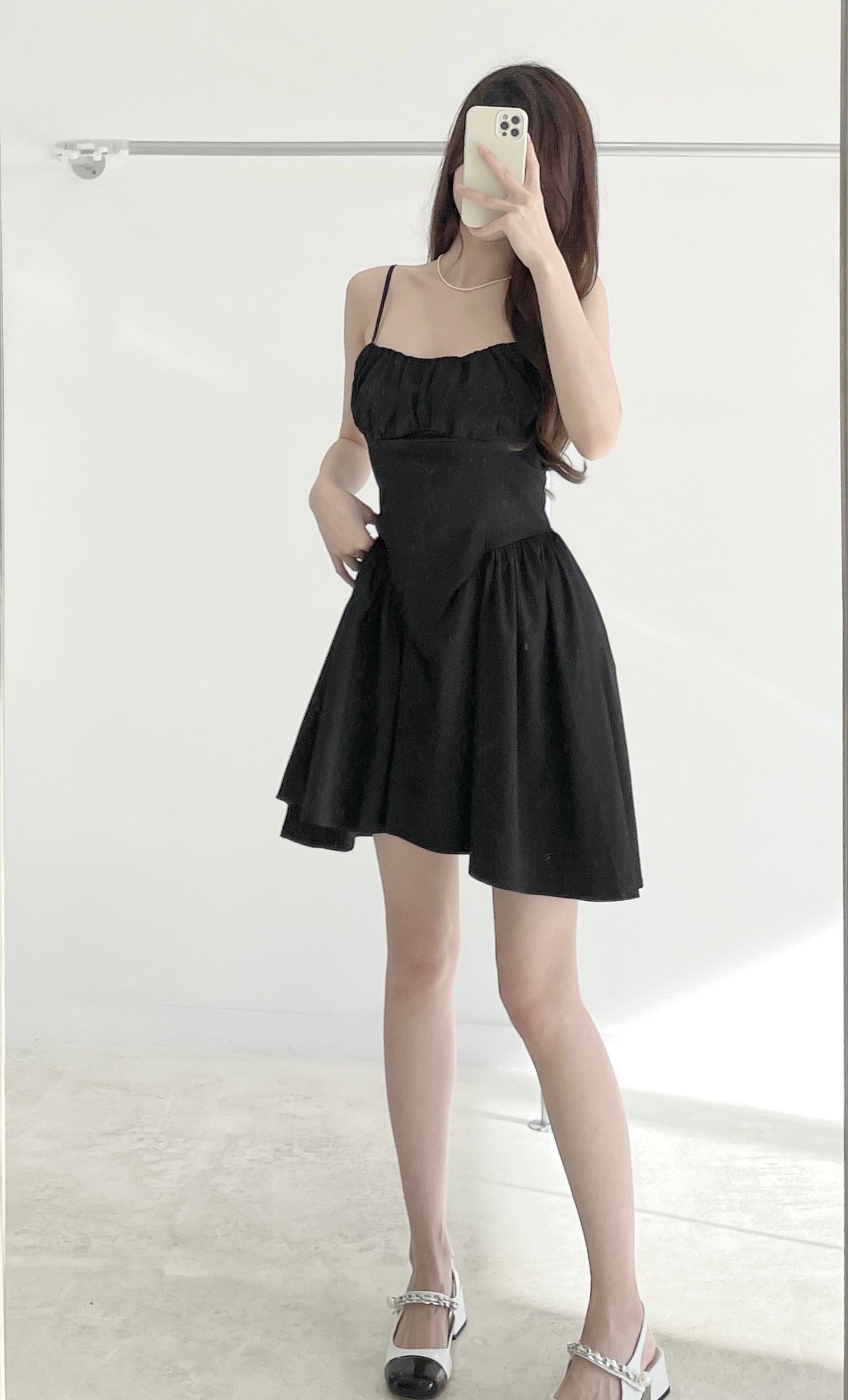 Sleeveless mini dress