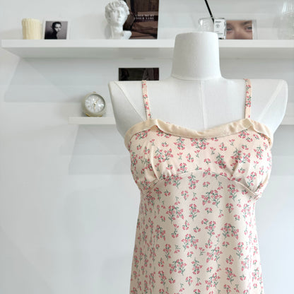 Removable Padded Floral Nightgown